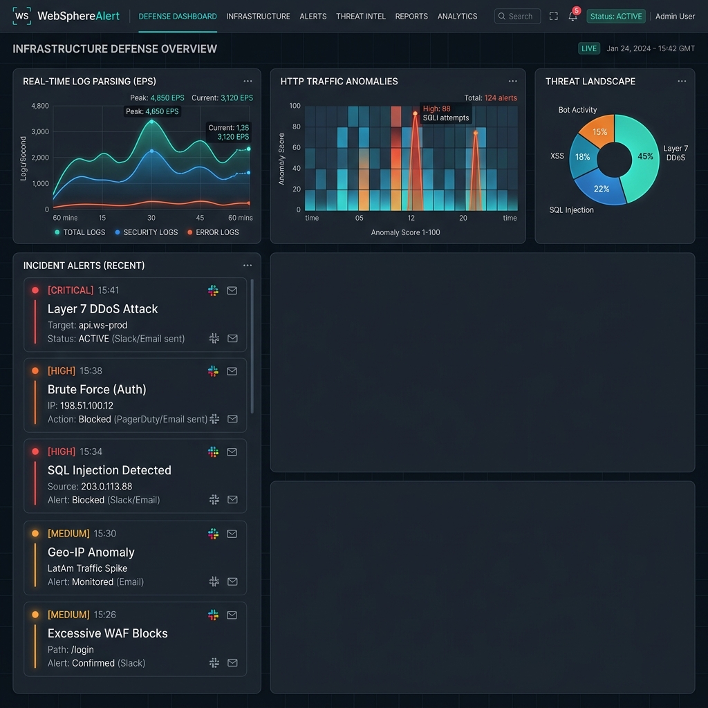 WebSphereAlert Detection Flow
